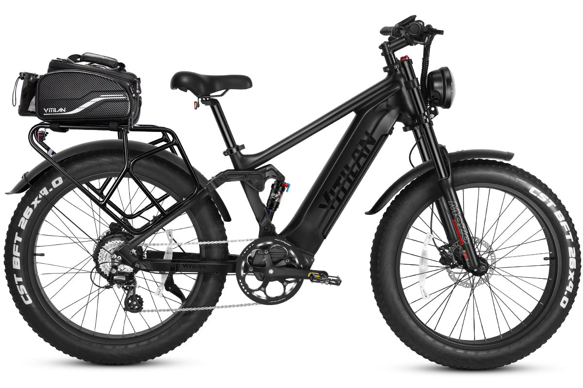T7 / T7PRO Full Suspension Mountain E-bike