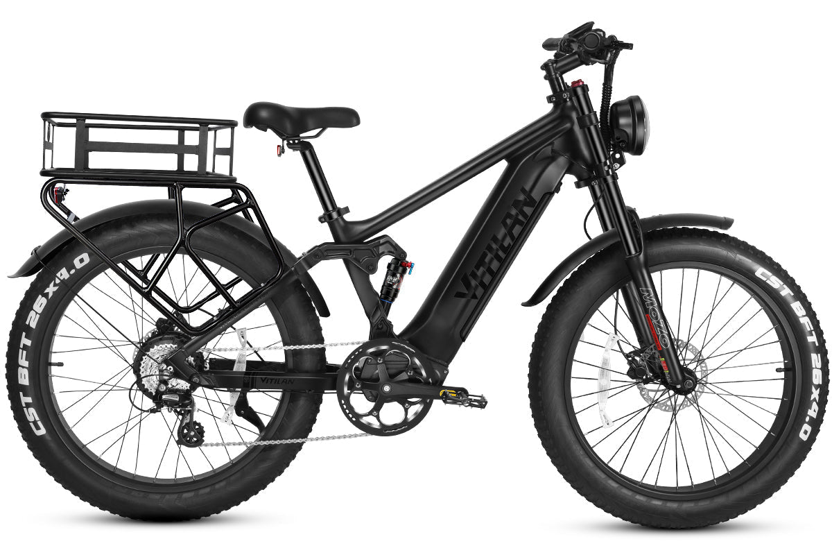 T7 / T7PRO Full Suspension Mountain E-bike