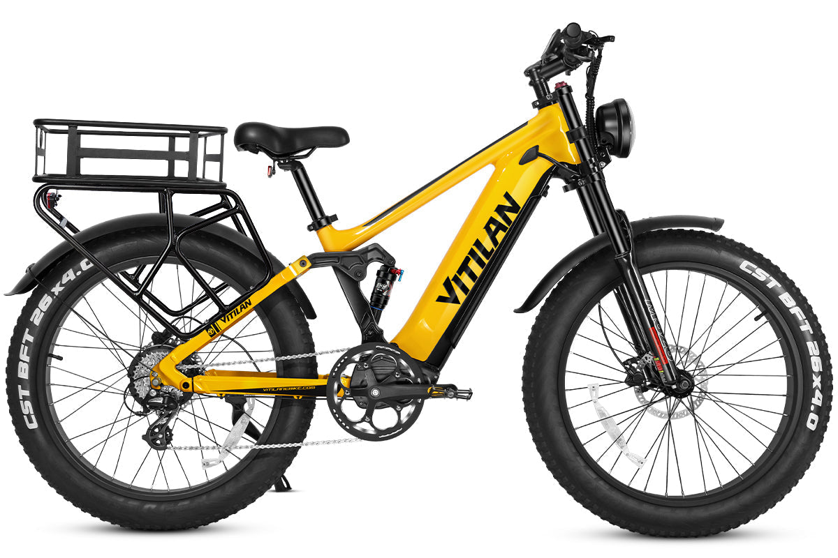 T7 / T7PRO Full Suspension Mountain E-bike