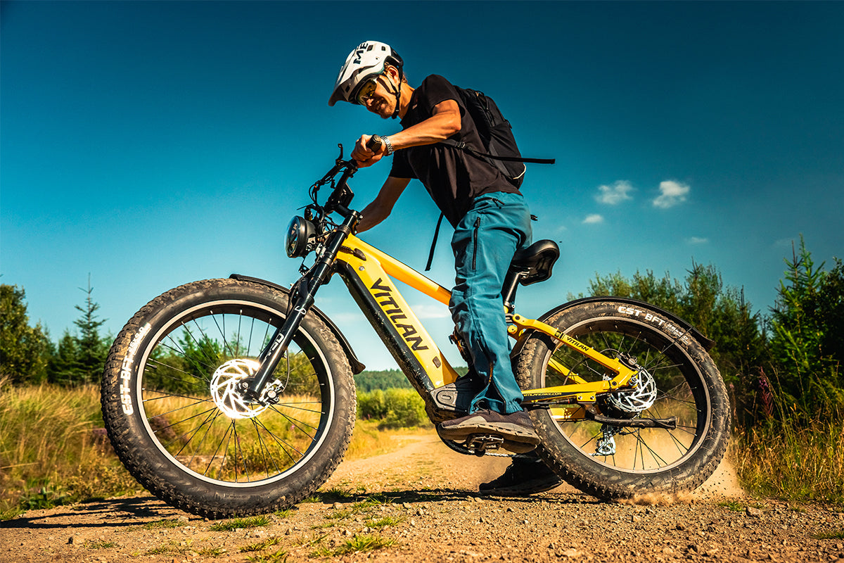 T7 / T7PRO Full Suspension Mountain E-bike