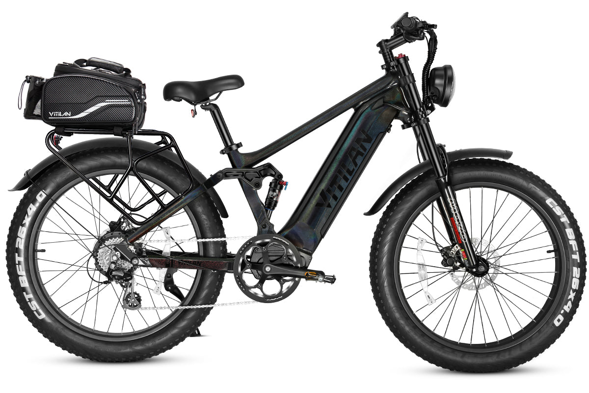 T7 / T7PRO Full Suspension Mountain E-bike