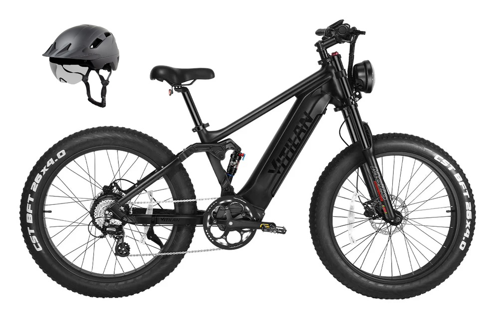 T7 / T7PRO Full Suspension Mountain E-bike