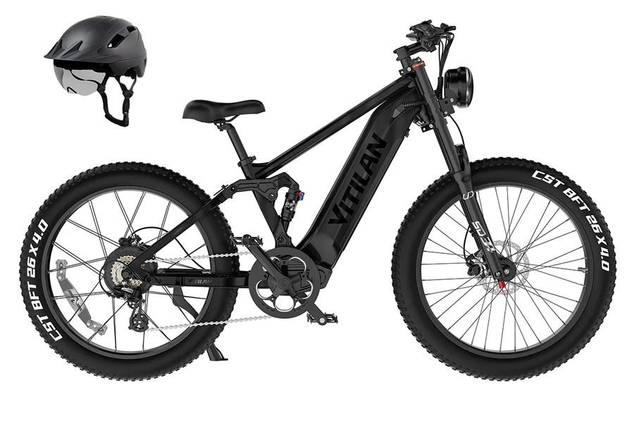 T7 / T7PRO Full Suspension Mountain E-bike