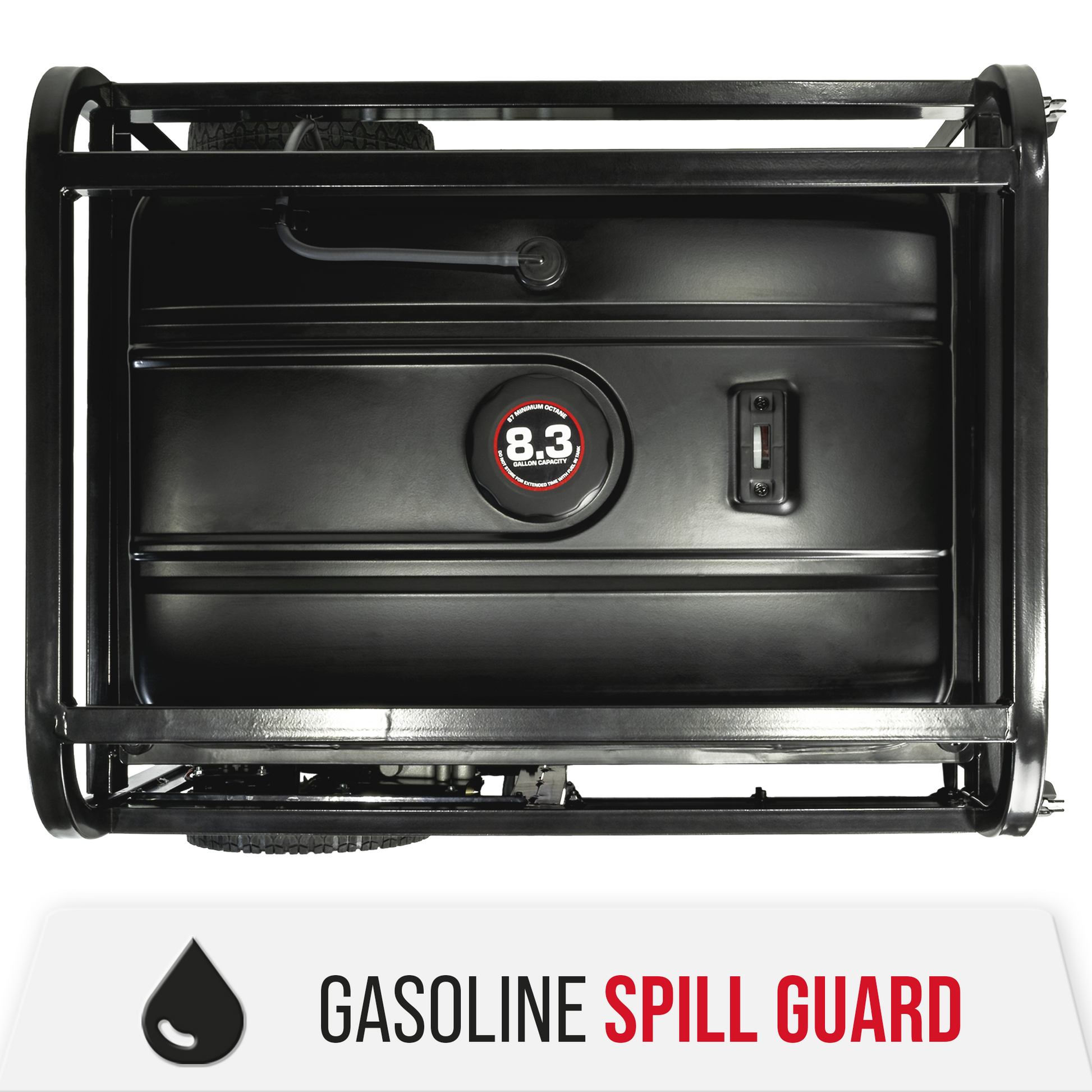 DuroStar DS13000MXT 13,000W/10,500W 500cc Electric Start Tri Fuel Portable Generator w/ CO Alert