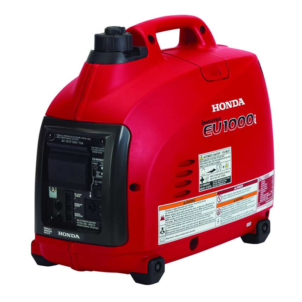 Honda EU1000i 1,000 Watt Super Quiet Gas Portable Power Inverter Generator