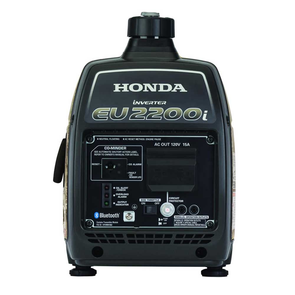 Honda EU2200i 2,200 Watt Realtree Camo Gas Powered Portable Inverter Generator w/ CO-Minder