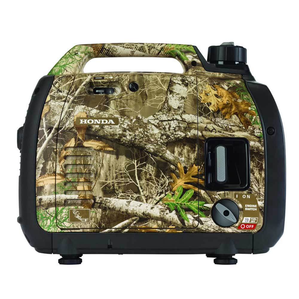 Honda EU2200i 2,200 Watt Realtree Camo Gas Powered Portable Inverter Generator w/ CO-Minder