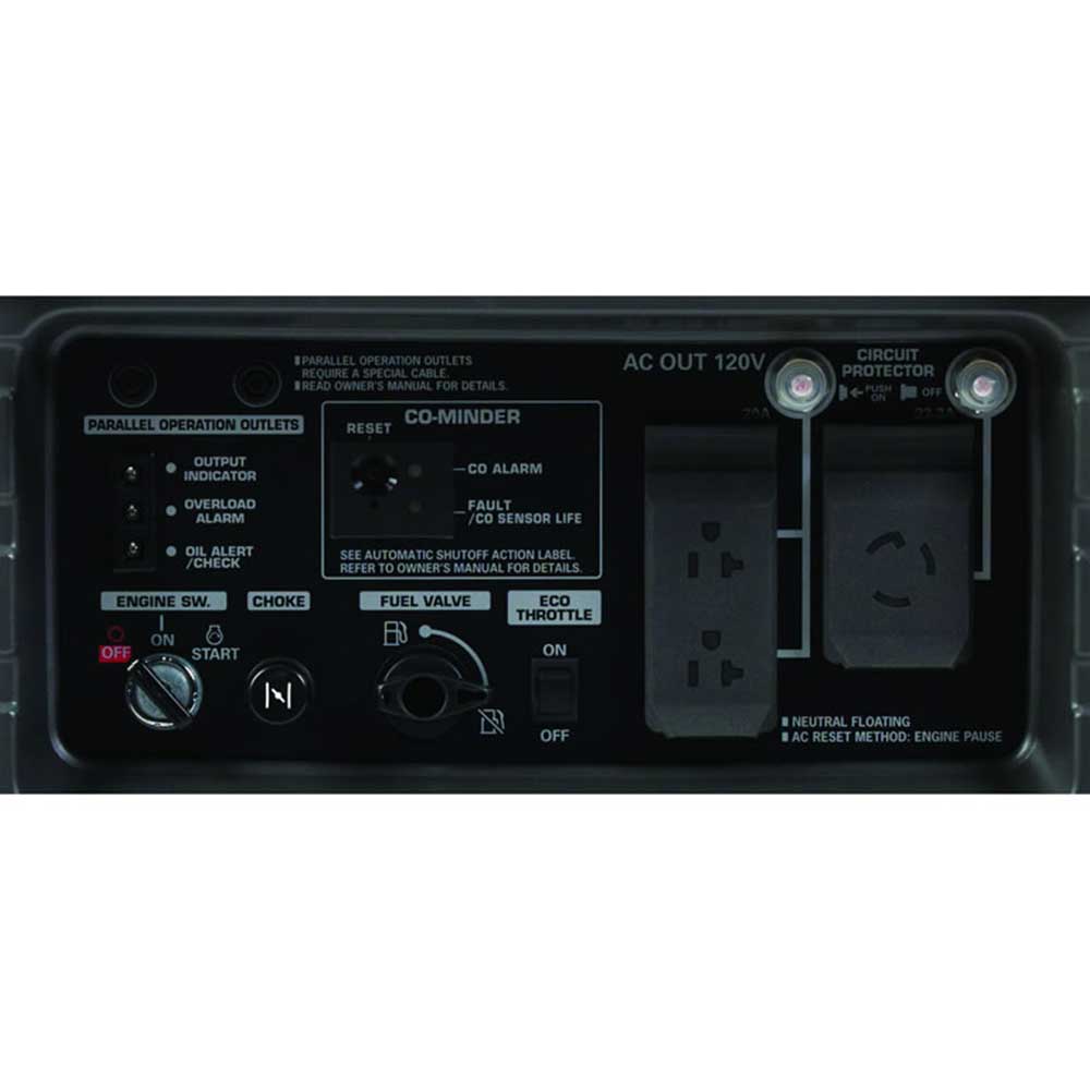 Honda EU3000iS 3,000 Watt Portable Gas Powered Inverter Generator - Reconditioned