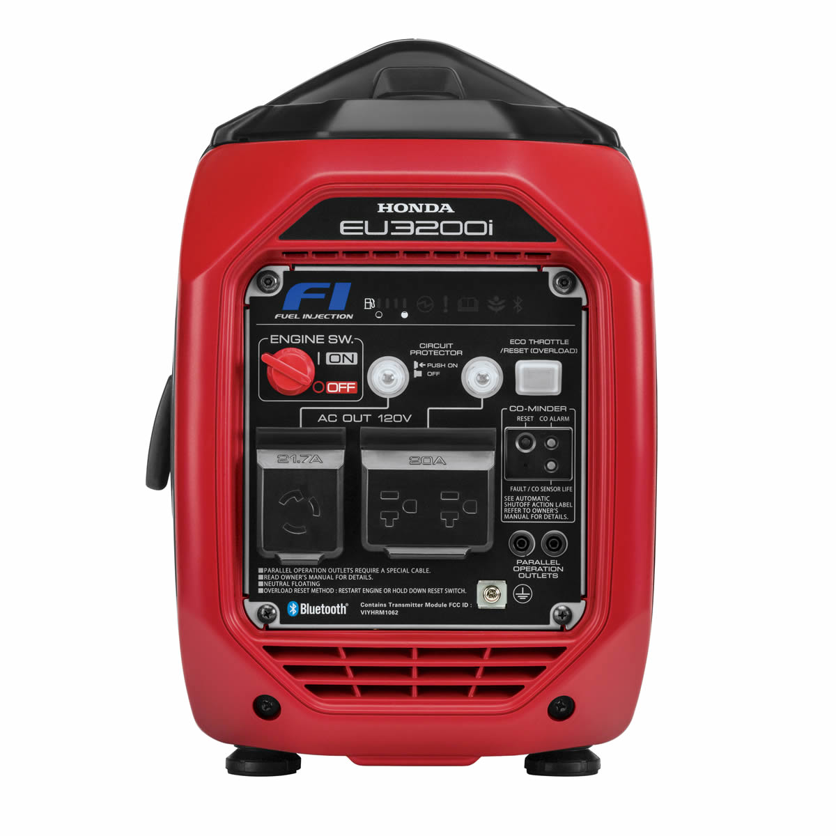 Honda EU3200i 3,200 Watt Super Quiet Portable Gas Powered Inverter Generator w/ CO-Minder