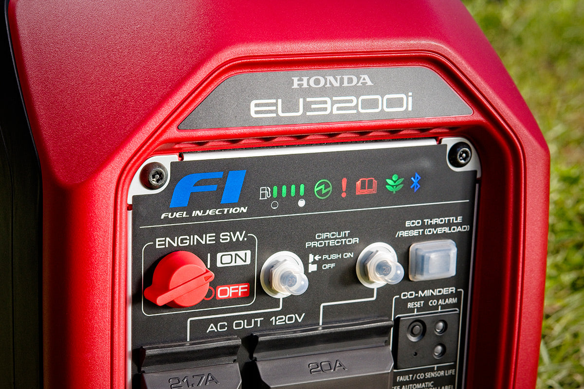 Honda EU3200i 3,200 Watt Super Quiet Portable Gas Powered Inverter Generator w/ CO-Minder