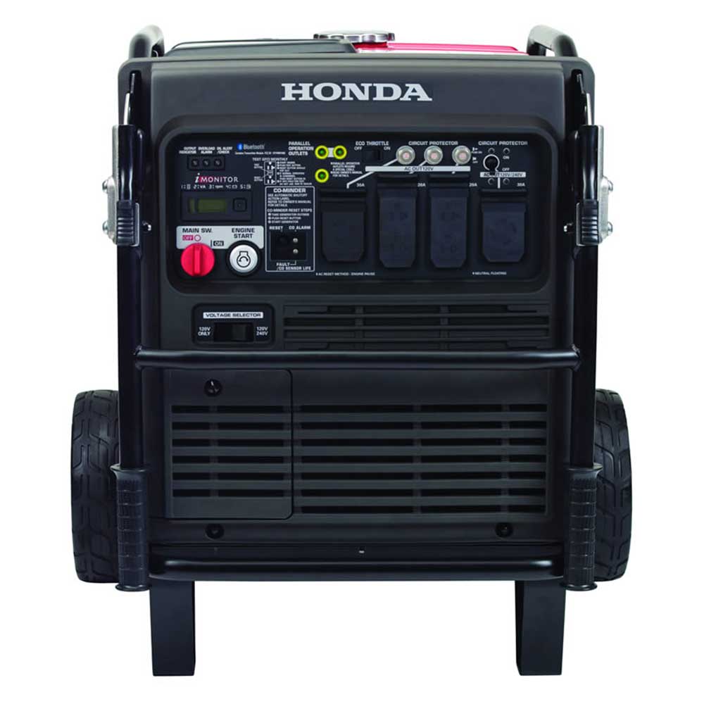 Honda EU7000IS 7,000 Watt 120V/240V Portable Gas Powered Inverter Generator w/ CO-Minder