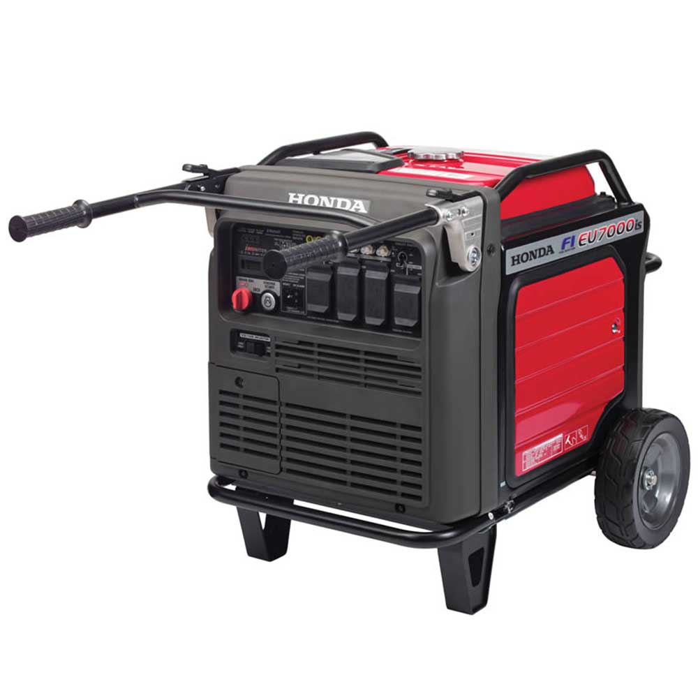 Honda EU7000IS 7,000 Watt 120V/240V Portable Gas Powered Inverter Generator w/ CO-Minder