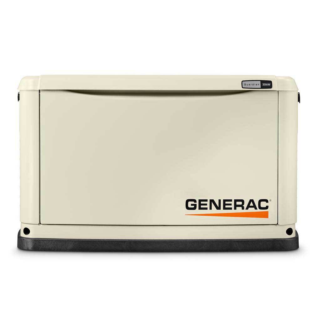 Generac 70771 20/17 kW Air-Cooled Standby Generator, Aluminum Enclosure