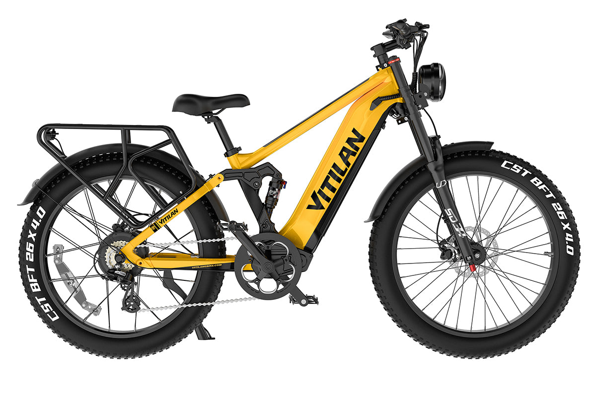 T7 / T7PRO Full Suspension Mountain E-bike