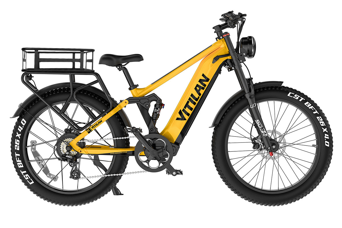 T7 / T7PRO Full Suspension Mountain E-bike