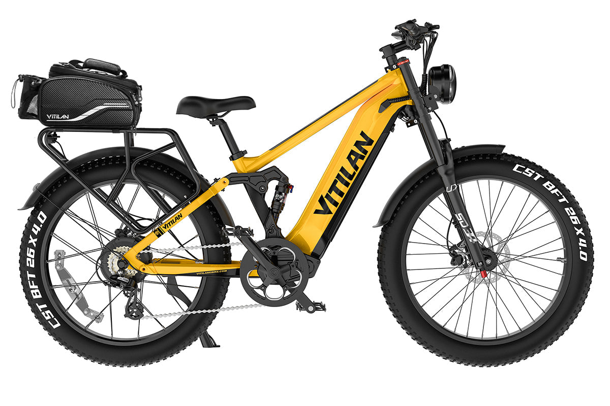 T7 / T7PRO Full Suspension Mountain E-bike