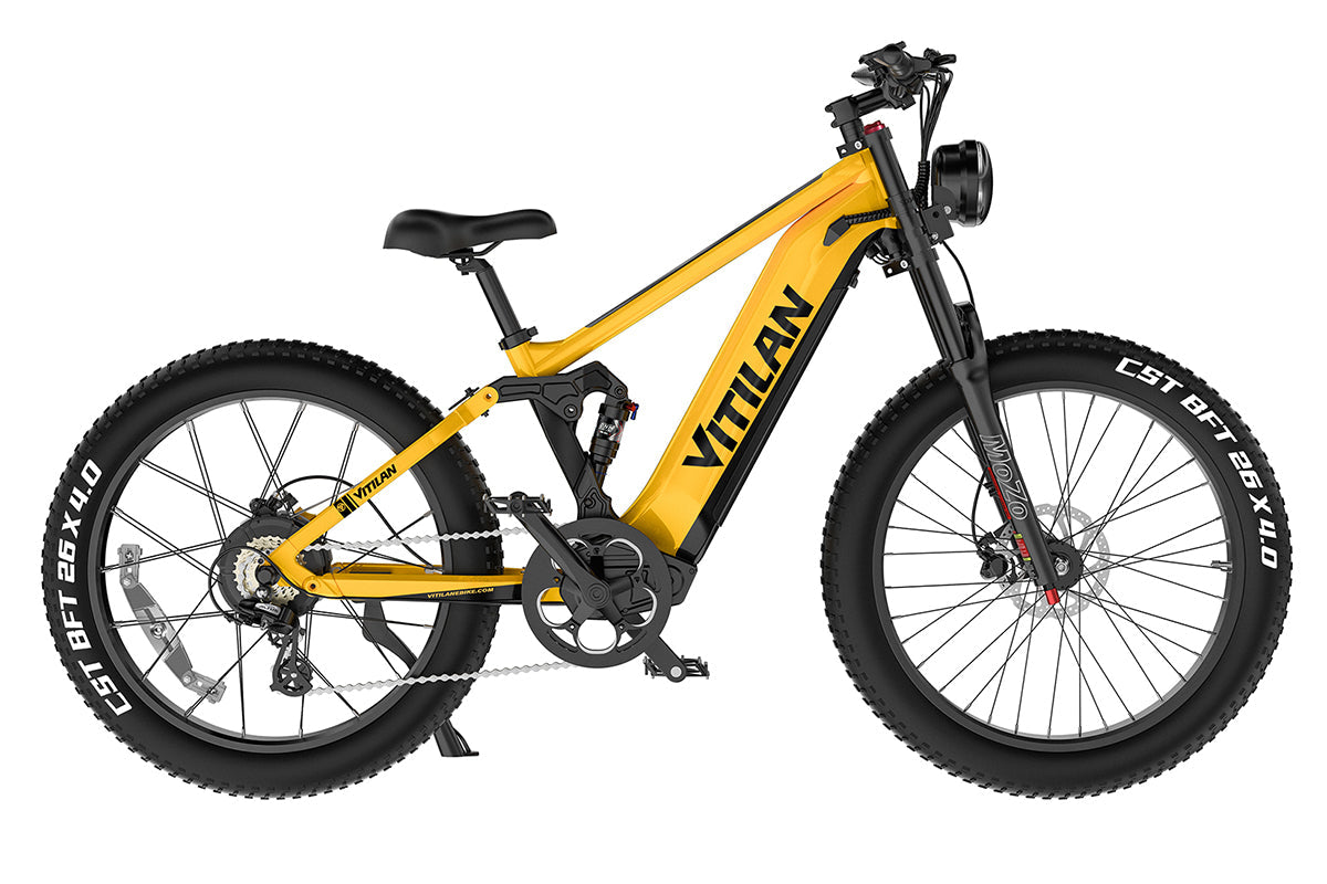 T7 / T7PRO Full Suspension Mountain E-bike