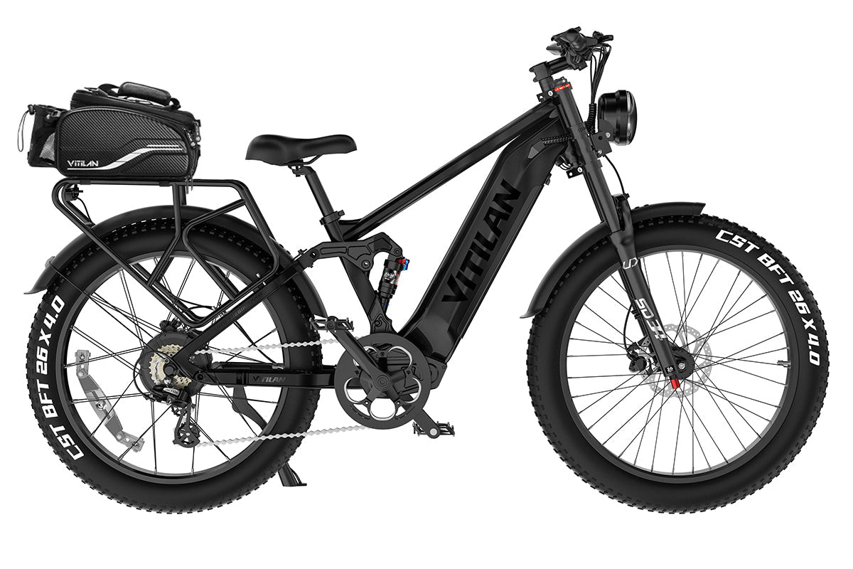T7 / T7PRO Full Suspension Mountain E-bike