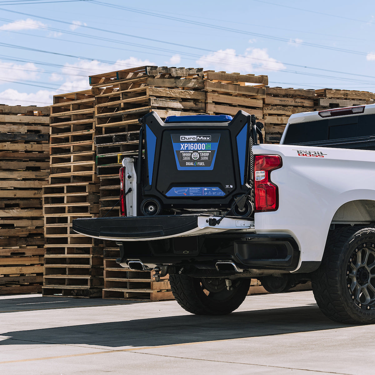 DuroMax XP16000iH 16,000 Watt Dual Fuel Portable Inverter Generator - Quiet, Low THD