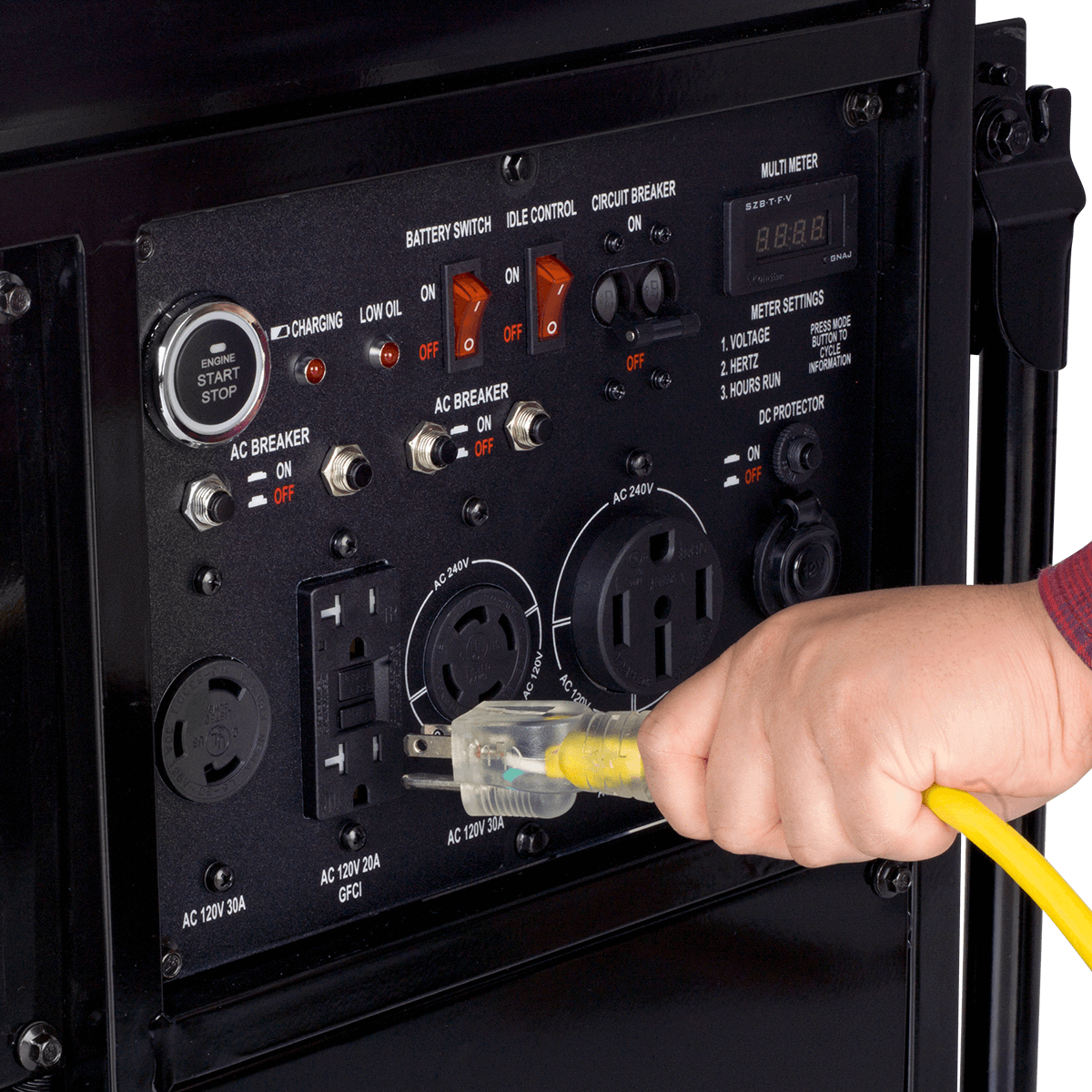 DuroMax XP13000E 13,000 Watt Portable Gas Powered Generator